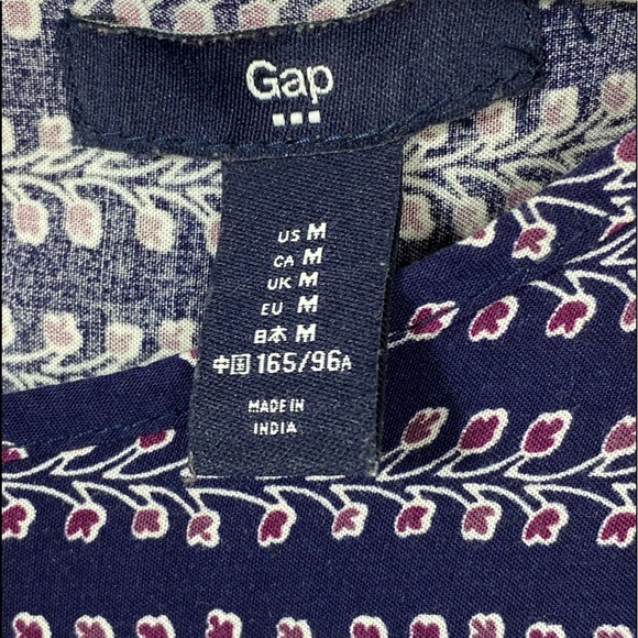 Gap navy casual Summer dress Medium - Picture 2 of 5